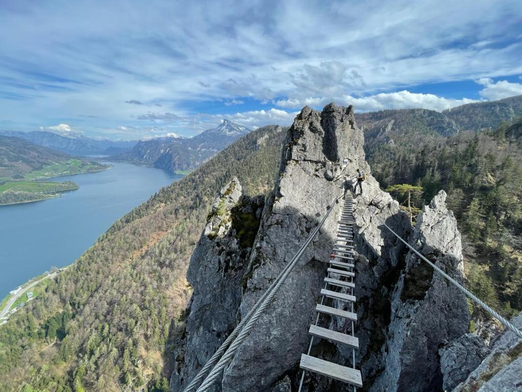 Ferienappartment Zum Gruenen Hirsch Bad Ischl Esterno foto